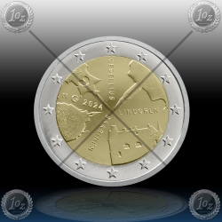 2 EVRO FINSKA 2024 "Gesellius, Lindgren, Saarinen" UNC